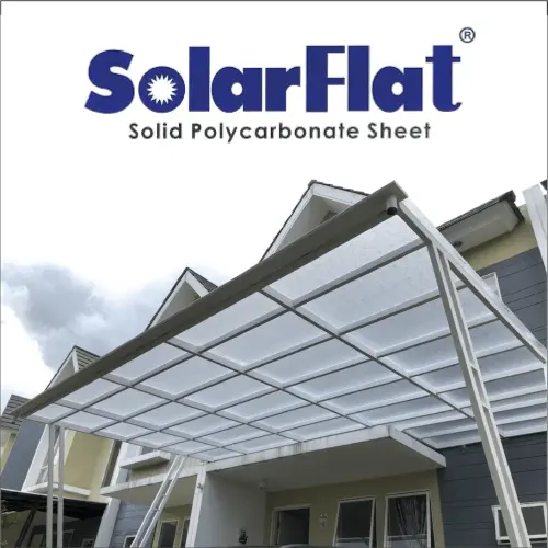 Kanopi Solarflat 3 mm  temanggung